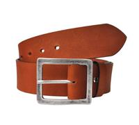 DayneQ 5cm Breit VOLL Leder Guertel F & Länge Wählbar ca. 4mm Dick (22835 ALTSILBER)