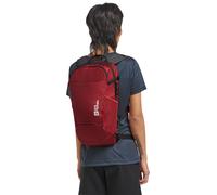 Daypack JACK WOLFSKIN "VELOCITY 20", rot (deep, ruby), Rucksäcke, onesize, Obermaterial: 100% Polyester (85992730-0) deep, ruby