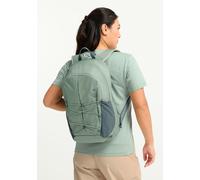 Daypack JACK WOLFSKIN "YUMA 18", grünzinnia, Rucksäcke, Damen, onesize, Obermaterial: 100% POLYAMID. Futter: 100% POLYESTER (26254419-0) grünzinnia