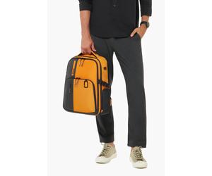 Daypack SAMSONITE "BIZ2GO", Gr. B/H/T: 33cm x 44cm x 20cm, orange (gelb), Polyester, Rucksäcke (98322505-0) gelb