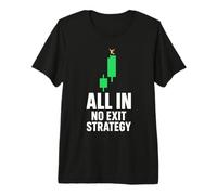 Daytrader-Meme Stonks Life Diamond übergibt Charts über Mädels Premium T-Shirt