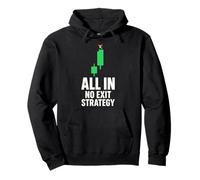 Daytrader-Meme Stonks Life Diamond übergibt Charts über Mädels Pullover Hoodie