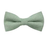 DB Dickie Bow Fliege für Kinder, Jungen, luxuriöse Baumwollmischung, elastisch, salbeigrün, Length 10cm, width 5cm.