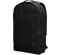 DB Journey Skateboarding Essential Rucksack, 12 l, Lehrbücher und Laptops, geräumig, Skateboard-Gurte, minimalistisches Design, Schwarz, Schwarz