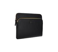 Paris+ Sleeve - Laptop Hülle 14 Zoll - Laptop Sleeve - Echtes Leder - MacBook Pro 14 Zoll - Night Black