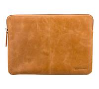 dbramante1928 - Skagen Pro Laptop-Hülle 13 Zoll - Sleeve für MacBook Pro/Air 13 Zoll Laptop - Aus robustem, hochwertigem Leder - Mit Reißverschluss - Braun