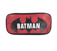 DC Batman Federmäppchen, Rot / Schwarz