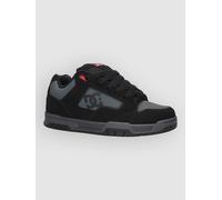 DC Coiler Skateschuhe black / grey / red Gr. 8.0