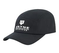DC Comics Batman Camper Mütze Wayne Industries Erwachsene Baseball Cap mit gebogener Krempe, Schwarz, Einheitsgröße, Schwarz, Einheitsgröße