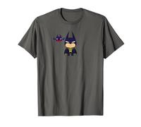 DC Comics Batman Cute Batman T-Shirt, Unisex-Erwachsene, Kinder, Kurzarm, Grau, S