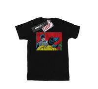 DC Comics - "Batman Robin Slap" T-Shirt für Herren (Schwarz) 2XL