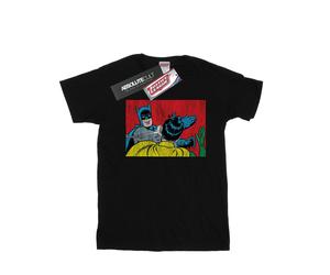 DC Comics - "Batman Robin Slap" T-Shirt für Herren (Schwarz) M