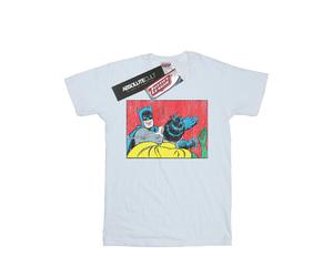DC Comics - "Batman Robin Slap" T-Shirt für Herren (Weiß) 2XL