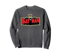 DC Comics Batman The Batman Sweatshirt, Unisex für Erwachsene, Anthrazit Meliert, M