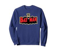 DC Comics Batman The Batman Sweatshirt, Unisex für Erwachsene, Marineblau, S