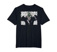 DC Comics Batman The Joker Killing Joke T-Shirt, Herren Große Größen, Schwarz, 5X Tall