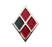 dc comics Birds of Prey Harley Quinn Diamond Logo Enamel Collector Pin