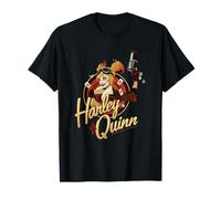 DC Comics Bombshells Harley Quinn Badge T-Shirt