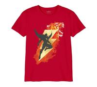dc comics BOSHAZMTS004 T-Shirt für Jungen, Rot, Größe 6 Jahre, rot, 6 Jahre