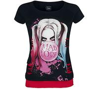 Heroes Spiral Direct Dc Batman Harley Quinn Short Sleeve T-shirt Rosa M Frau (Herstellerartikelnummer: G412F711-711-M)