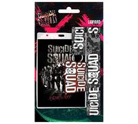 DC Comics GB Eye Ltd Suicide Squad Schlüsselband, Plastik, verschieden, 17 x 11 x 0.4 cm