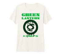 DC Comics Green Lantern Corps 70er Jahre Pop Art Graffiti Ring Drip Premium T-Shirt