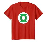 DC Comics Green Lantern Logo T-Shirt, Kinder, Rot, 92