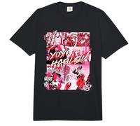 DC Comics Harley Quinn Comic Strip Comfort Colors Adult Heavyweight T-Shirt