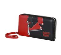 Harley Quinn Jacket-Unverzichtbare Geldbörse, Schwarz, 19 x 10 cm
