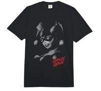 DC Comics Harley Quinn Noir Comfort Colors Adult Heavyweight T-Shirt
