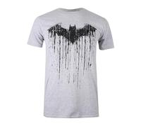 DC Comics Herren Batman Paint T-Shirt, Grau (Sports Grey SPO), XL