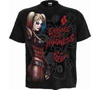 Heroes Spiral Direct Harley Quinn Embrace Madness Short Sleeve T-shirt Braun L Mann (Herstellerartikelnummer: G411M121-L)
