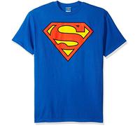 DC Comics Herren Superman Short Sleeve T-Shirt, Königlich (Royal), XL