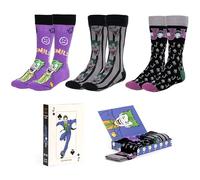 DC Comics - Joker - 3 Paar Socken 38-45
