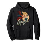 DC Comics Justice League Bombshell Supergirl Badge Pullover Hoodie