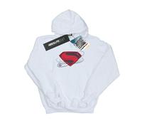 DC Comics - "Justice League" Kapuzenpullover für Herren (Weiß) L