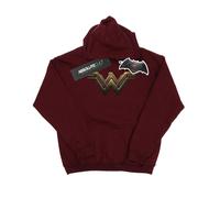DC Comics - Kapuzenpullover für Damen (Burgunderrot) S