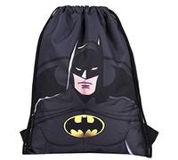 DC Comics - Kinder-Batman-Tasche mit Kordelzug, Schultasche für Kinder, offizielles Merchandise-Geschenk für Jungen
