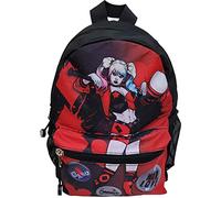 DC Comics Mini Back Pack, Unisex-Erwachsene Mini-Rucksack, Schwarz,