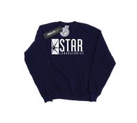 DC Comics - "STAR Labs" Sweatshirt für Herren (Marineblau) M