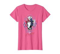 DC Comics Suicide Squad Daddys Lil Monster T-Shirt, Damen, Rosa Meliert, M