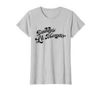 DC Comics Suicide Squad Daddys Lil Monster T-Shirt, Damen, Silber, L