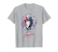 DC Comics Suicide Squad Daddys Lil Monster T-Shirt, Herren, Grau Meliert, M