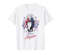 DC Comics Suicide Squad Daddys Lil Monster T-Shirt, Herren, Weiß, L