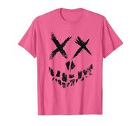 DC Comics Suicide Squad Skull Face T-Shirt, Herren, Rosa Meliert, 3XL