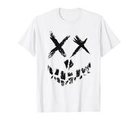 DC Comics Suicide Squad Skull Face T-Shirt, Herren, Weiß, XXL
