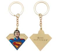 DC Comics Superman 2025 Movie Schlüsselanhänger - Limited Edition Metal Keychain - Offizielles DC Superhelden-Sammelstück für Fans, Filmfans & Comicbuchliebhaber