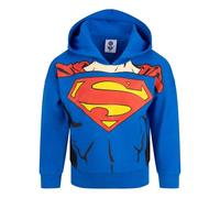 DC Comics Superman Offizieller Kapuzenjacke für Kinder, 100% Baumwolle, 2-3 Jahre: 98cm, Blau