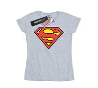 DC Comics - T-Shirt für Damen (Grau meliert) S