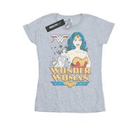 DC Comics - T-Shirt für Damen (Grau) S